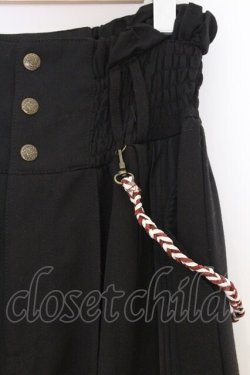 画像2: Ozz oneste / 袴ワイドパンツ  ブラック O-26-03-27-006-OO-OP-OW-OS