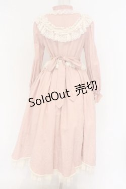 画像5: Hoshibako Works / リボンフローラコットンレースロングワンピース  ピンク×生成り O-26-03-27-058-LO-OP-IG-OS