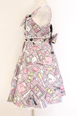 画像3: Angelic Pretty / Fancy Stationeryジャンパースカート  クロ O-26-03-27-060-AP-OP-IG-OS