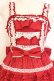 画像2: Angelic Pretty / Prettyフリルジャンパースカート  アカ O-26-03-27-061-AP-OP-IG-OS (2)