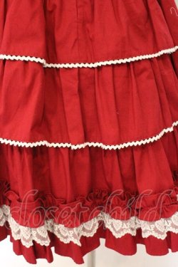 画像5: Angelic Pretty / Prettyフリルジャンパースカート  アカ O-26-03-27-061-AP-OP-IG-OS