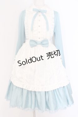 画像1: Angelic Pretty / Silky Ladyワンピース  ミント×シロ O-26-03-27-062-AP-OP-IG-OS