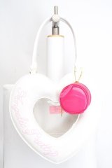 Angelic Pretty / Decoration Heartトートバッグ  シロ×ピンク O-26-03-27-1001-AP-BG-IG-OS