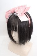 Melody BasKet / Dollyリボンカチューシャ  ピンク O-26-03-27-1026-LO-AC-OW-OS