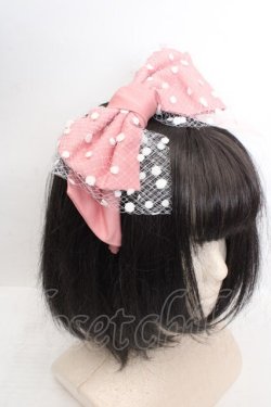 画像3: Melody BasKet / Dollyリボンカチューシャ  ピンク O-26-03-27-1026-LO-AC-OW-OS