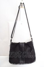 画像5: Qutie Frash / 和柄ショルダーバッグ  ブラック O-26-03-27-1003-QU-BG-IG-ZTK051 (5)
