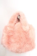 MILK / Fluffyボストンバツグ  ピンク O-26-03-27-1004-ML-BG-IG-OS