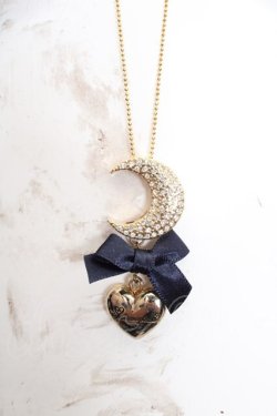 画像1: metamorphose / 三日月ネックレス  ゴールド O-26-03-27-1038-ME-OP-OW-OS