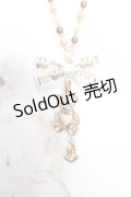metamorphose / リボン＆くまちゃんネックレス  ゴールド O-26-03-27-1041-ME-AC-OW-OS