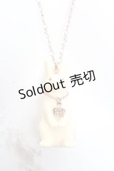 PUTUMAYO / リアルうさぎネックレス  アイボリー O-26-03-27-1043-PT-AC-OW-OS