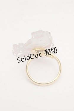 画像2: Enchantlic Enchantilly / Dolled up Ring  ティーカップバニー（薔薇） O-26-03-27-1046-LO-AC-OW-OS