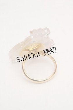 画像2: Enchantlic Enchantilly / Dolled up Ring  午後三時のクイーンバニー・クリア O-26-03-27-1047-LO-AC-OW-OS