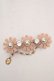 画像1: metamorphose / flowerクリップ  ピンク O-26-03-27-1048-ME-AC-OW-OS (1)