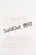 PUTUMAYO / レースプリントフリルカフス  ホワイト O-26-03-27-1054-PT-ZA-OW-OS
