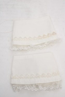 画像2: metamorphose / ハートレースカフス  シロ O-26-03-27-1056-ME-ZA-OW-OS