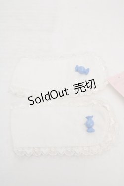 画像1: metamorphose / candyカフス  シロ×サックス O-26-03-27-1058-ME-ZA-OW-OS