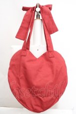 画像4: merry jenny / My Melody heart tote bag  アカ O-26-03-27-1005-LO-BG-IG-ZTK051 (4)
