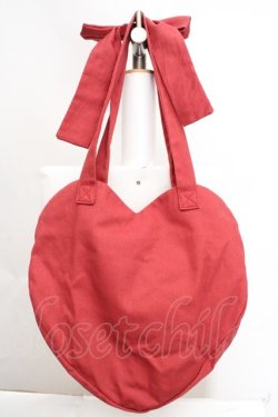 画像4: merry jenny / My Melody heart tote bag  アカ O-26-03-27-1005-LO-BG-IG-OS