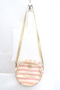 MILK / CANDY BOXショルダーバッグ  ピンク×オフ×ゴールド O-26-03-27-1006-ML-BG-IG-OS