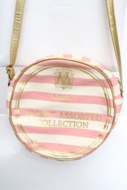画像2: MILK / CANDY BOXショルダーバッグ  ピンク×オフ×ゴールド O-26-03-27-1006-ML-BG-IG-OS