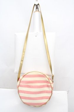 画像4: MILK / CANDY BOXショルダーバッグ  ピンク×オフ×ゴールド O-26-03-27-1006-ML-BG-IG-OS