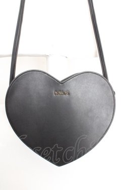 画像2: MILK / HeartショルダーBAG  クロ O-26-03-27-1007-ML-BG-IG-OS