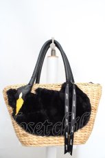 画像1: MILK / Swan Basket  ブラックスワン ×ナチュラル O-26-03-27-1009-ML-BG-IG-ZTK038 (1)