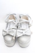 Angelic Pretty / Dreamy Twinkleシューズ M シルバーラメ O-26-03-27-1010-AP-SH-IG-OS