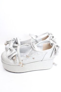 画像2: Angelic Pretty / Dreamy Twinkleシューズ M シルバーラメ O-26-03-27-1010-AP-SH-IG-OS