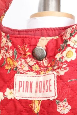 画像2: PINK HOUSE / 天使リース柄キルティングバッグ  アカ O-26-03-27-1012-LO-BG-OW-OS