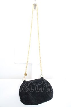 画像5: PINK HOUSE / ゴールドチェーン使いキルティングポシェット  ブルー O-26-03-27-1014-LO-BG-OW-OS