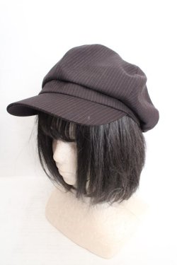 画像1: Amavel / Classic Schoolキャスケット  クロ O-26-03-27-1015-CA-AC-OW-OS