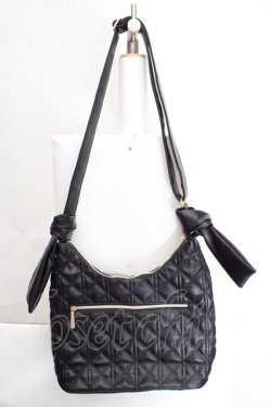 画像3: m petit by misako / AM*キルティングSLD バッグ  クロ O-26-03-27-1002-LO-BG-IG-OS