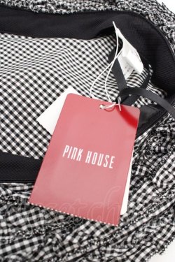 画像5: PINK HOUSE / ギンガムチェックフリルベレー  クロ O-26-03-27-1016-LO-AC-OW-OS