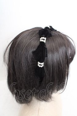 画像3: m petit by misako / AM*NIPLカチューシャ  クロ O-26-03-27-1019-LO-AC-IG-OS