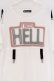画像2: HELL CAT PUNKS / I NEED HELL オープンショルダーTシャツワンピース  ホワイト O-26-03-27-001-PU-TO-OW-OS (2)