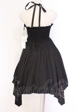 画像4: BPN / ハート刺繍シャーリングワンピース M ブラック O-26-03-27-063-GO-OP-OW-OS