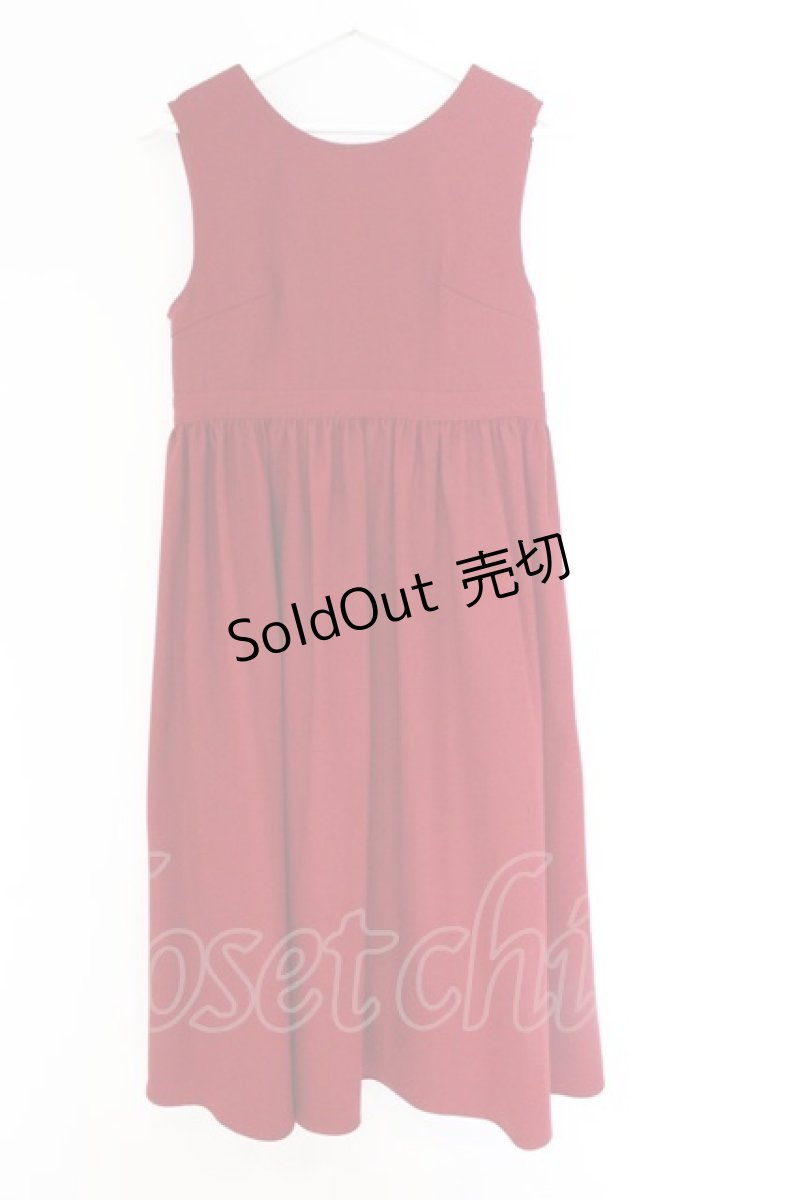 画像1: merry jenny / back ribbonワンピース  アカ O-26-03-27-014-LO-OP-IG-ZT007 (1)