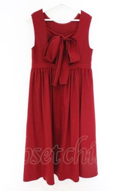 画像3: merry jenny / back ribbonワンピース  アカ O-26-03-27-014-LO-OP-IG-OS