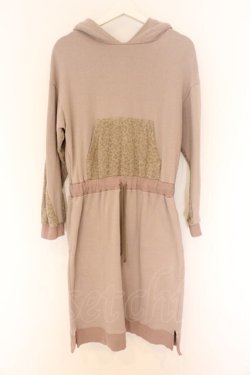 画像1: MILK / LIKE A CAT ワンピ  ピンクベージュ O-26-03-27-015-ML-OP-IG-OS