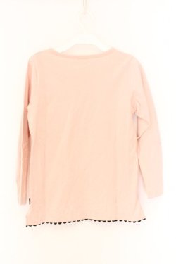 画像3: MILK / 英字カットソー  ピンク O-26-03-27-016-ML-TO-IG-OS