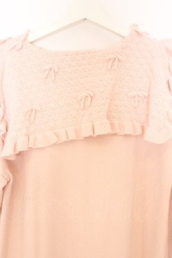 画像2: merry jenny / セーラーニットミニワンピース  ピンク O-26-03-27-017-LO-OP-IG-OS