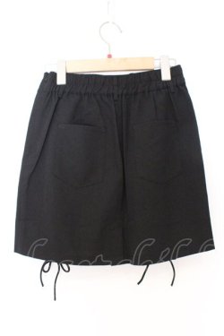 画像3: NieR Clothing / DOUBLE BELT BRAID BLACK SKIRT【ロゴチャーム付き】 スカート  ブラック O-26-03-27-022-PU-SK-IG-OS