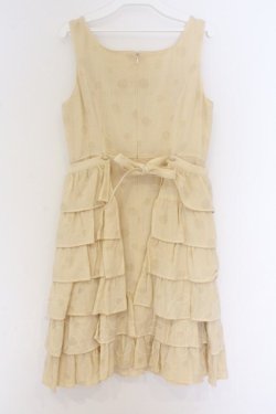 画像3: Emily Temple cute / ドットウールワンピース  生成り O-26-03-27-025-ET-OP-IG-OS