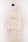 ATELIER PIERROT / ルイーズ ジャボタイ ブラウス  ホワイト O-26-03-27-026-EL-BL-IG-OS