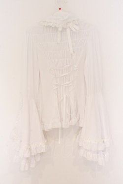 画像3: ATELIER PIERROT / ルイーズ ジャボタイ ブラウス  ホワイト O-26-03-27-026-EL-BL-IG-OS