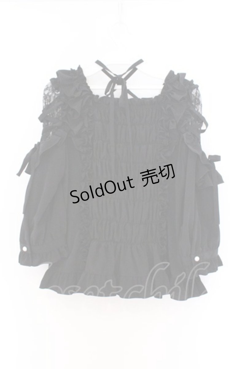 画像3: Angelic Pretty / Sweetリボンブラウス  クロ O-26-03-27-031-AP-BL-IG-OS (3)