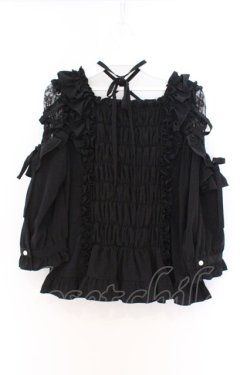 画像3: Angelic Pretty / Sweetリボンブラウス  クロ O-26-03-27-031-AP-BL-IG-OS