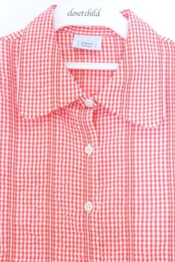 画像2: LEBECCA boutique / 太陽が射すチェックブラウス F アカ O-26-03-27-032-EL-BL-OW-OS