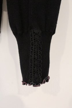 画像2: axes femme / マシンウォッシャプルニット F クロ O-26-03-29-037-AX-TO-YM-OS